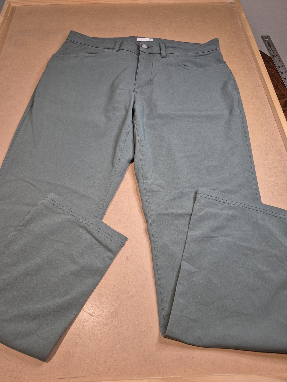 tasc Men's Sage Green Chinos - Classic Casual Fit 4467/4